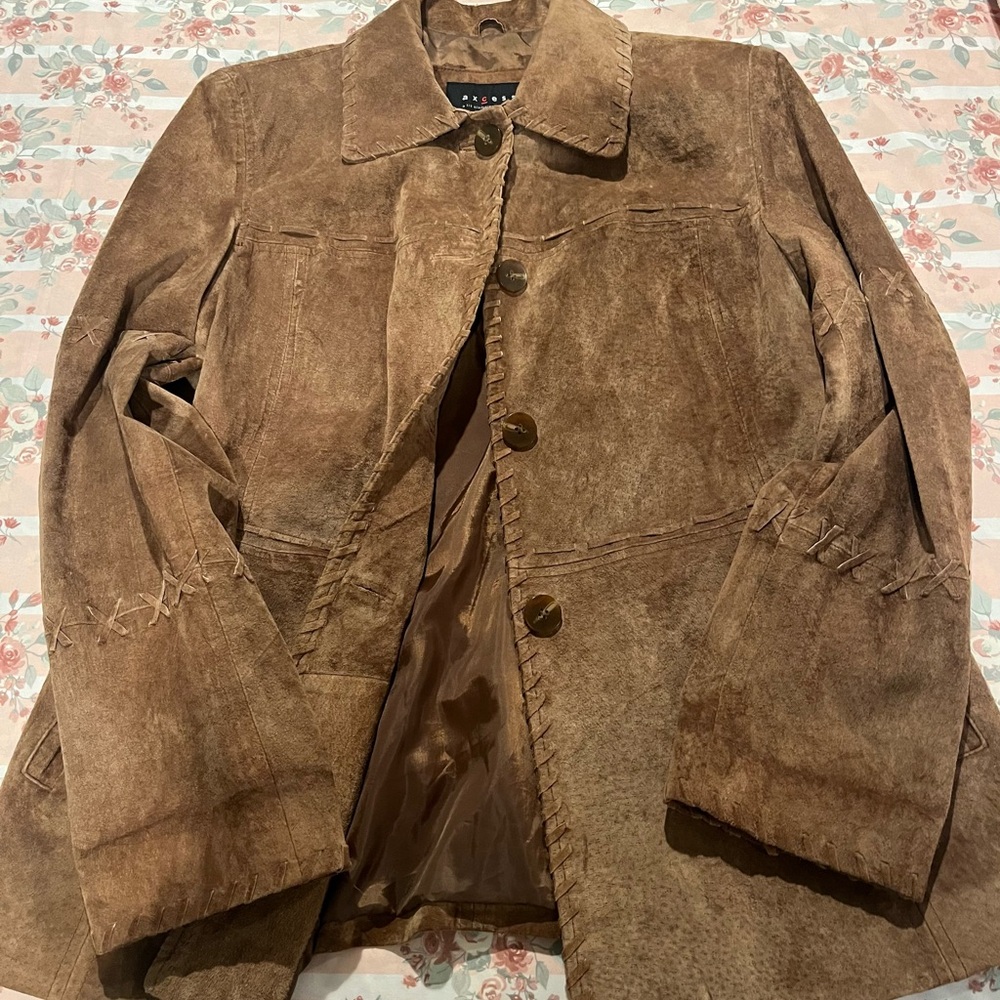 Woman’s Brown Suede Jacket